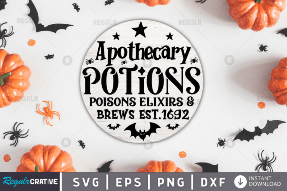 FREE Apothecary Potions Graphics & Crafts