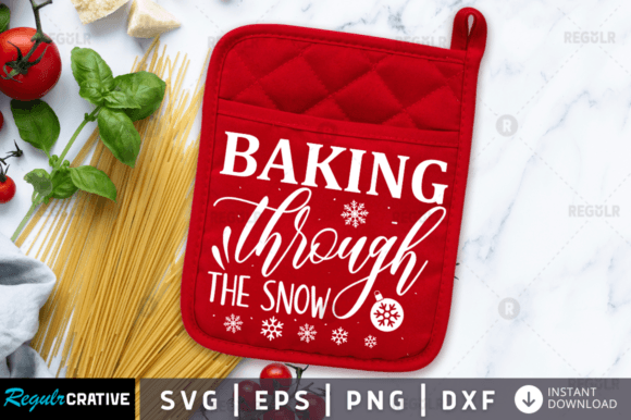 FREE Baking Through the Snow Svg Design: Graphics and Crafts
