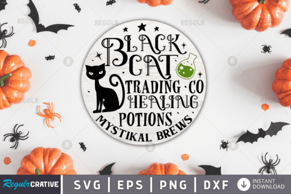 FREE Black Cat Trading Co Healing Potio Graphics