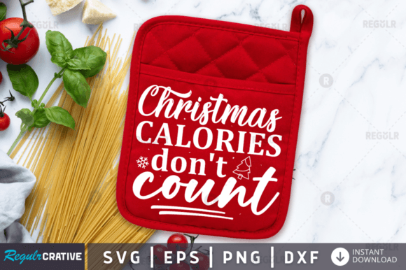 FREE Christmas Calories Don’t Count Graphics and Crafts