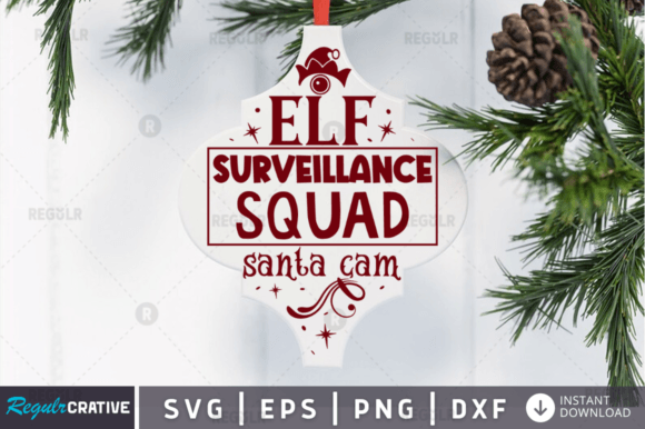 FREE Elf Surveillance Squad Santa Cam
