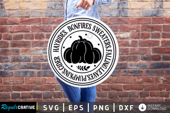 FREE Hayrides. Bonfires Sweaters Graphics & Crafts