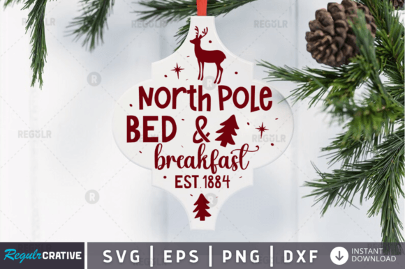 FREE North Pole Bed Breakfast Est.188 Graphics & Crafts