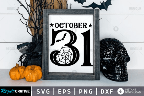 FREE October 31 Svg Design for Graphics and Crafts