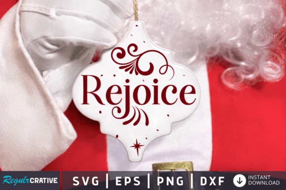 FREE Rejoice Svg Design for Graphics and Crafts