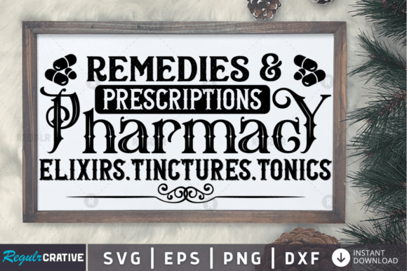 FREE Remedies Prescriptions Pharmacy E Graphics