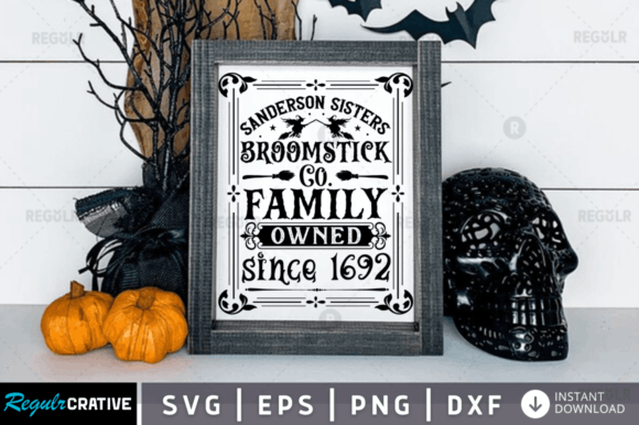 FREE Sanderson Sister Broomstick Co.fami