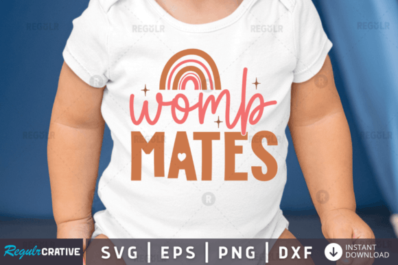 FREE Womb Mates Svg Design for Graphics and Crafts