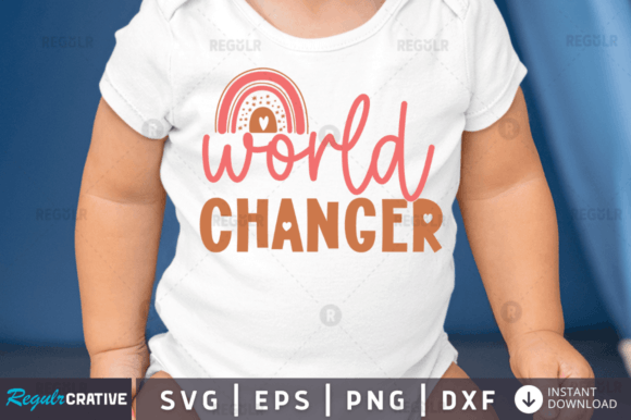 FREE World Changer Svg Design: Graphics for Crafts
