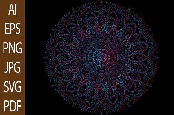 Mandala Vector Design V 90: Graphics for Creative Projects