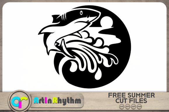Shark SVG Summer SVG: Graphics for Crafts and Content